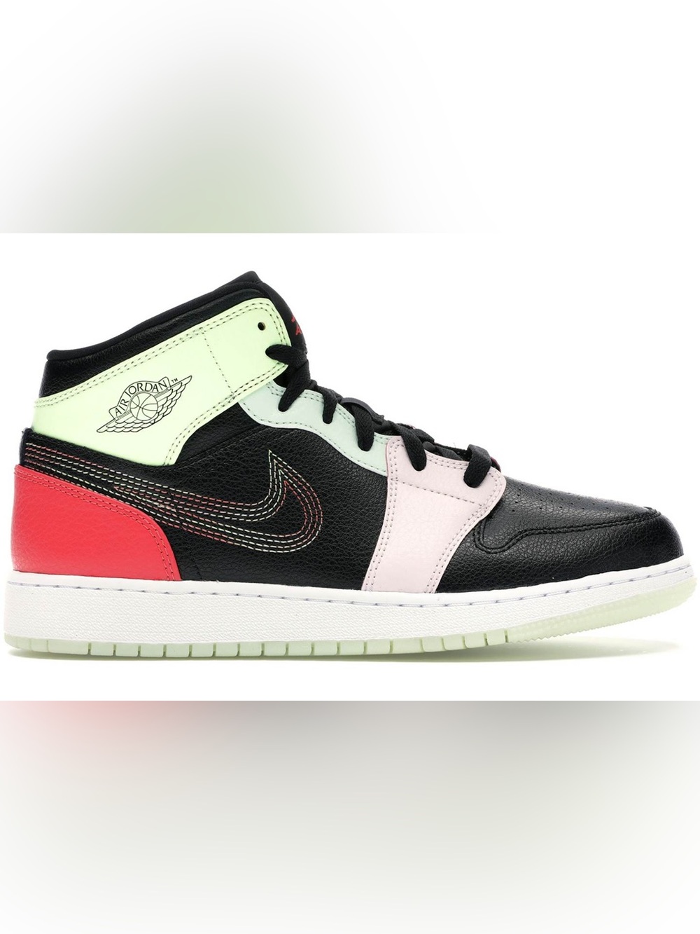 Jordan 1 Mid Glow-In-The-Dark (GS) 6.5Y